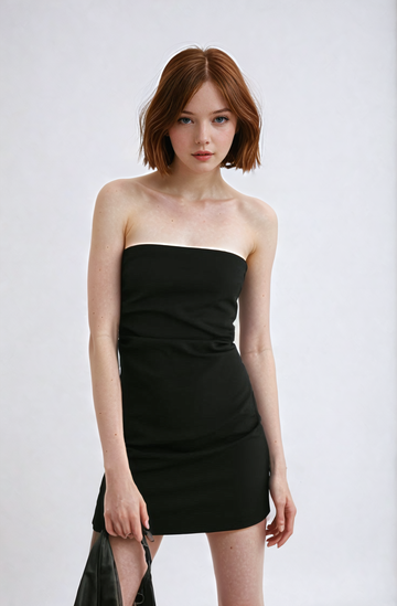 MWB Strapless Short Dress