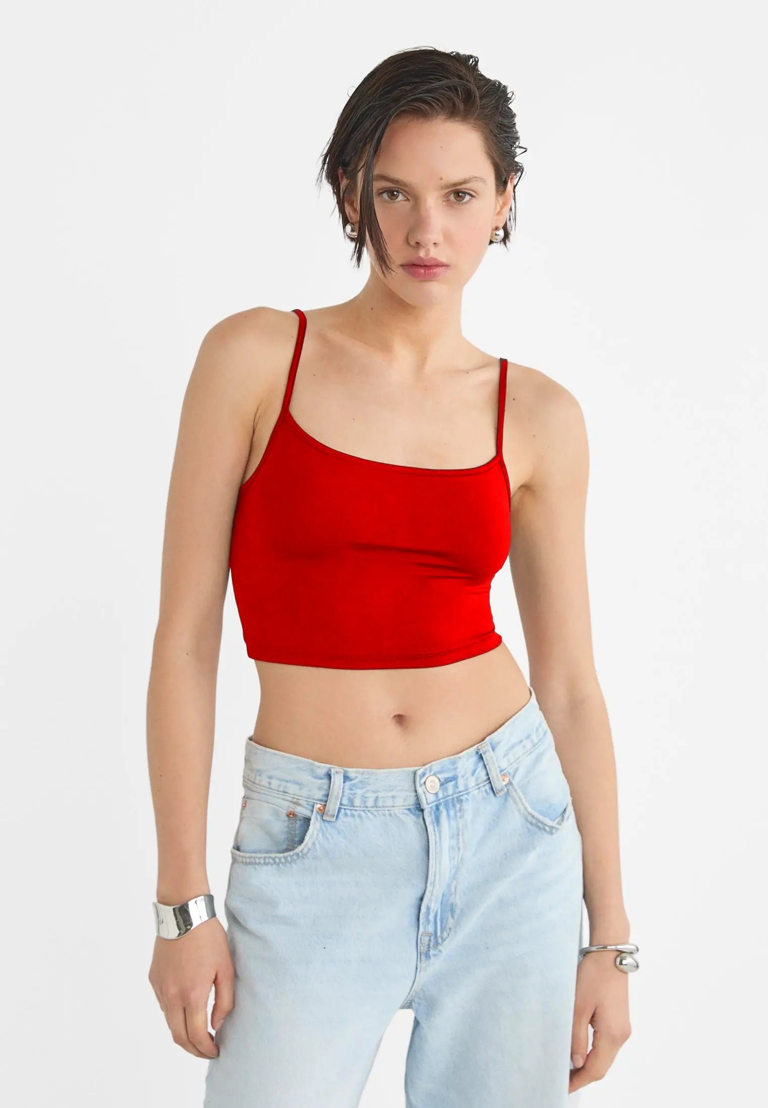 MWB Strappy crop top