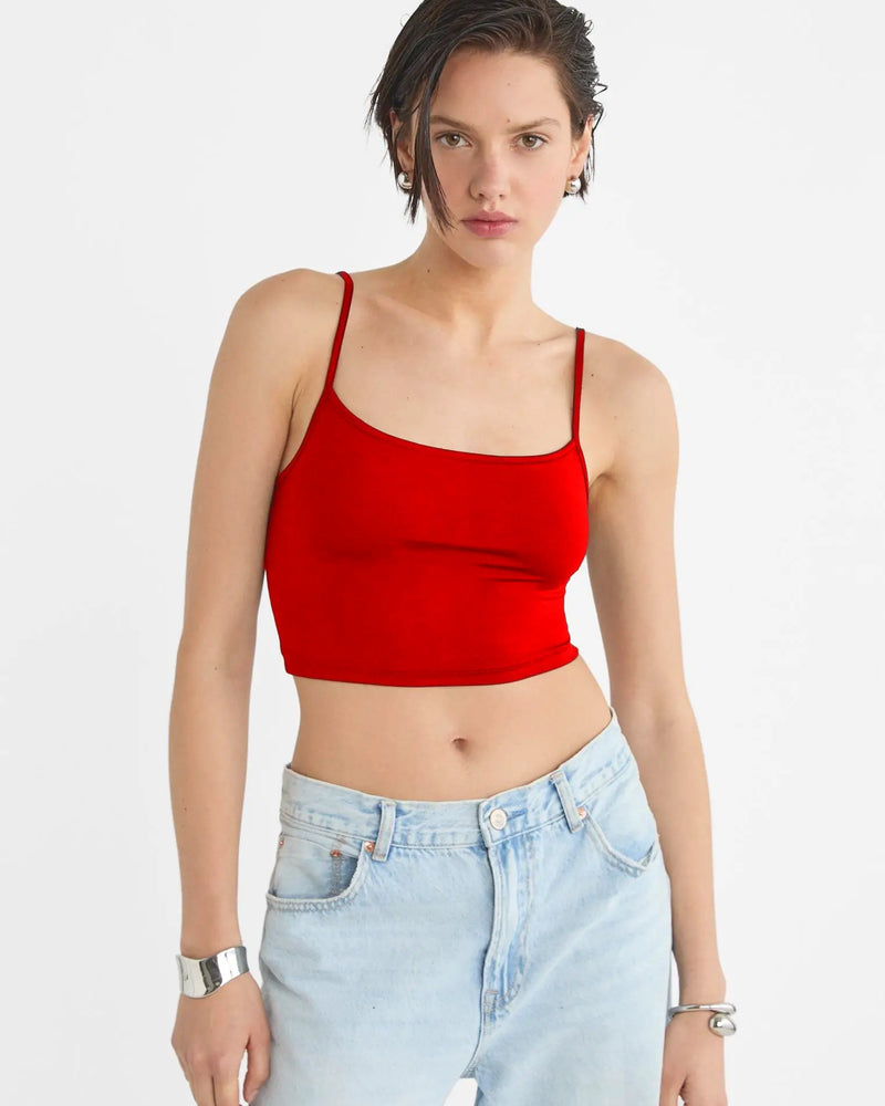 MWB Strappy crop top