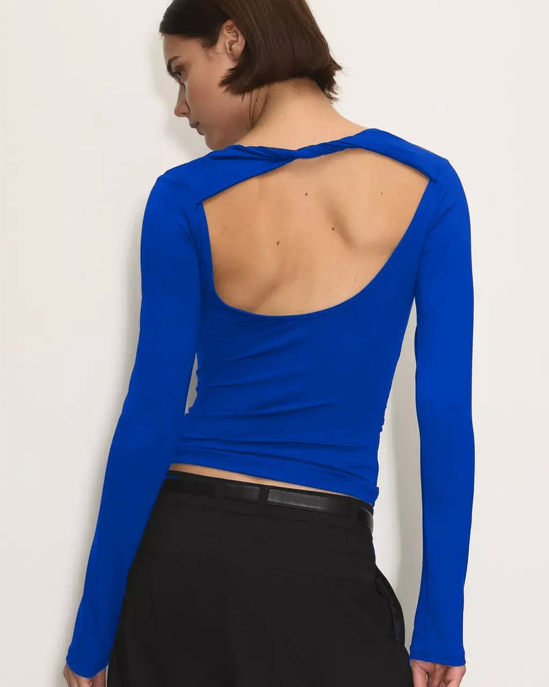 MWB Polyamide Open-Back Top