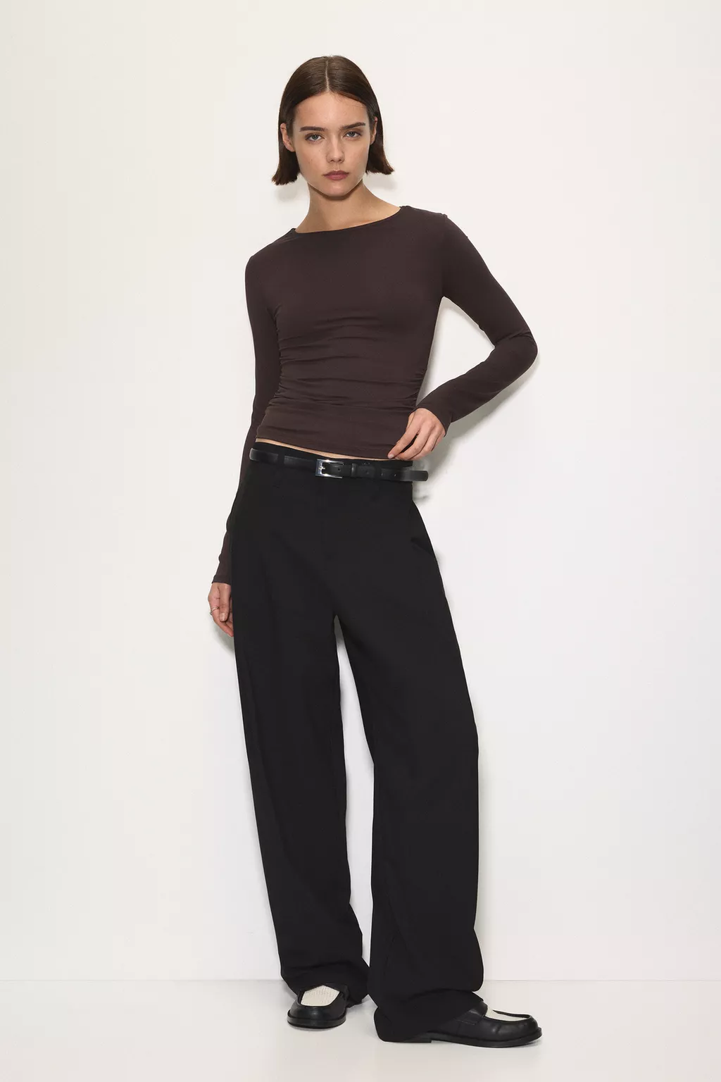 MWB Polyamide Open-Back Top