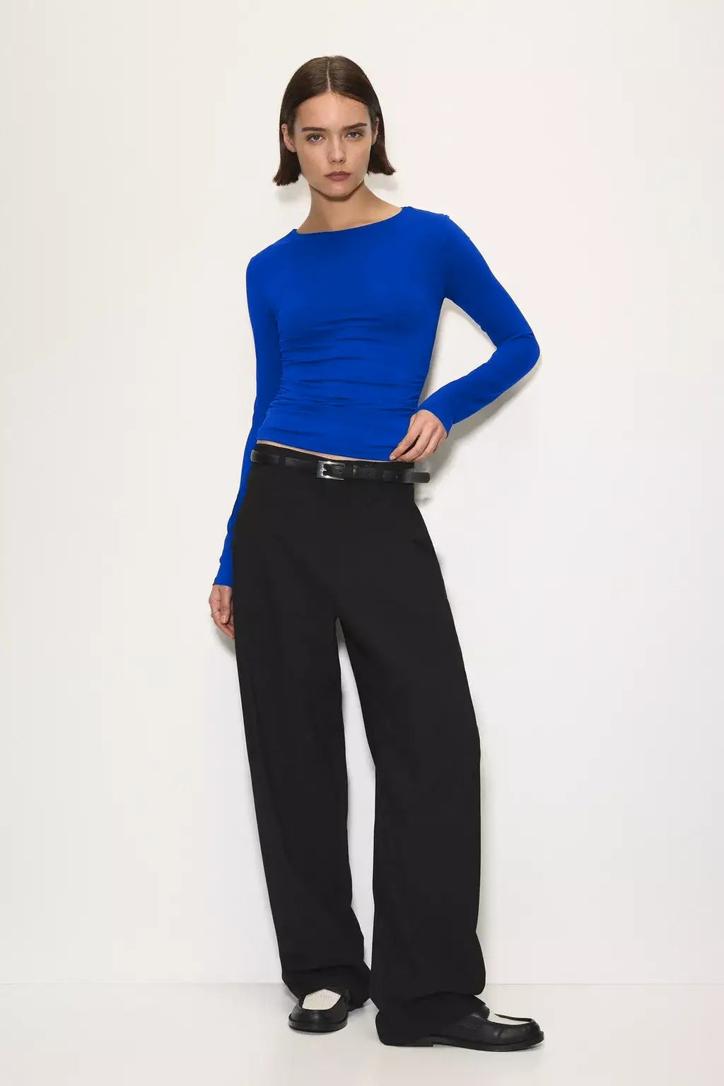 MWB Polyamide Open-Back Top