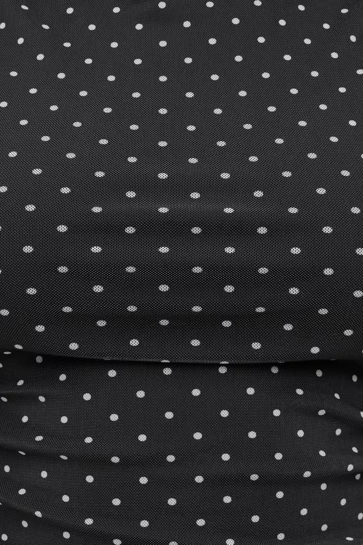 Polka Mesh Tank Top MYWISHBAG