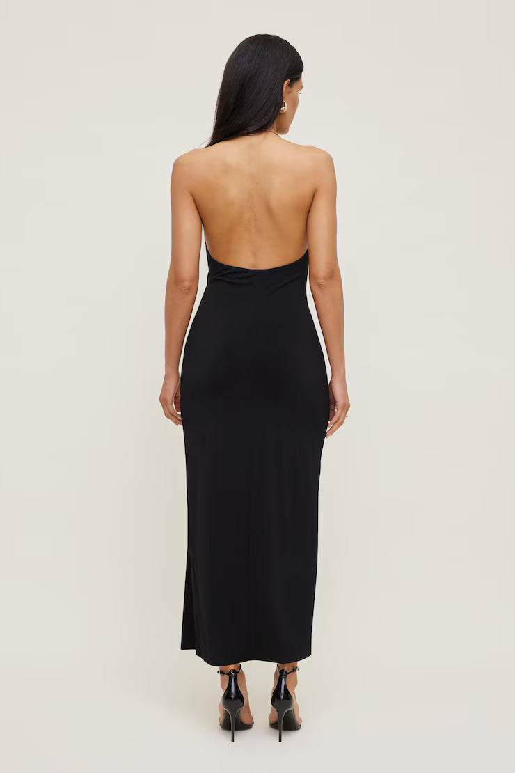 Sculpt Necklace Maxi Dress MYWISHBAG