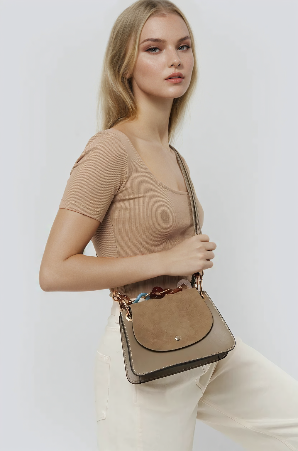 MWB Ribbed Short Sleeve Top MYWISHBAG