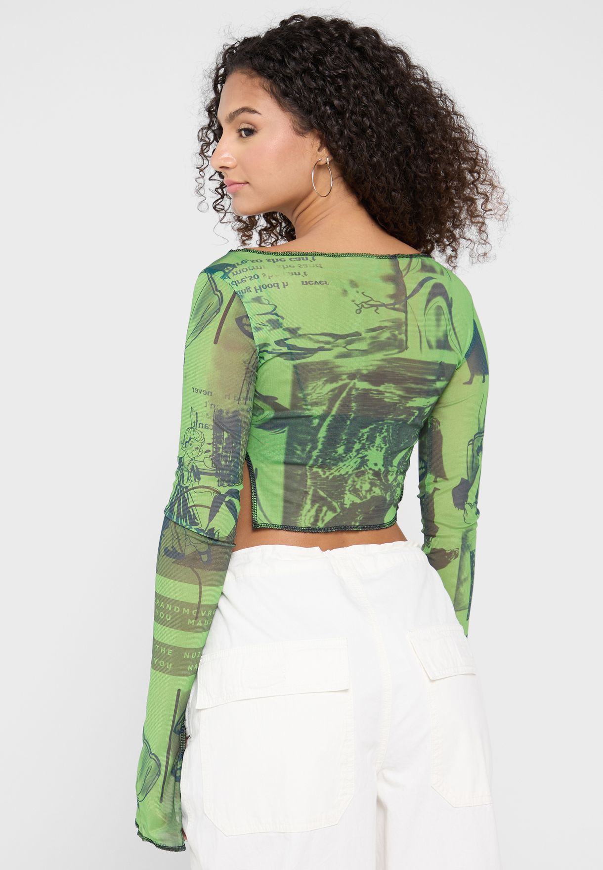 MWB Printed Pullover Top MYWISHBAG