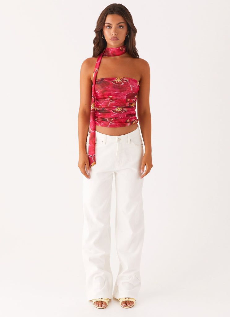 MWB Hot Like Me Scarf Top