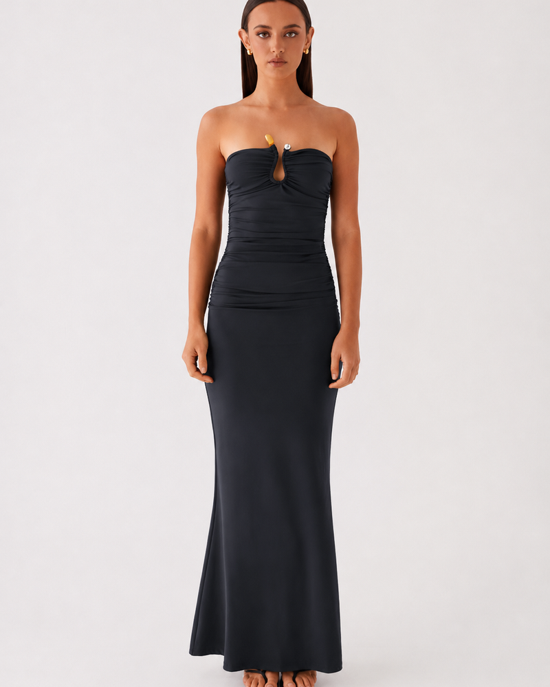 Exclusive - Rudy Maxi Dress - Black