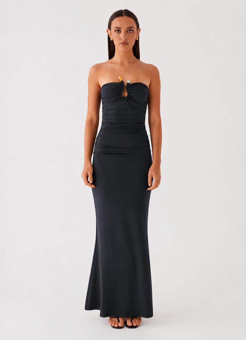 Exclusive - Rudy Maxi Dress - Black