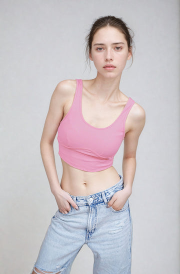 MWB Round Neck Singlet Top