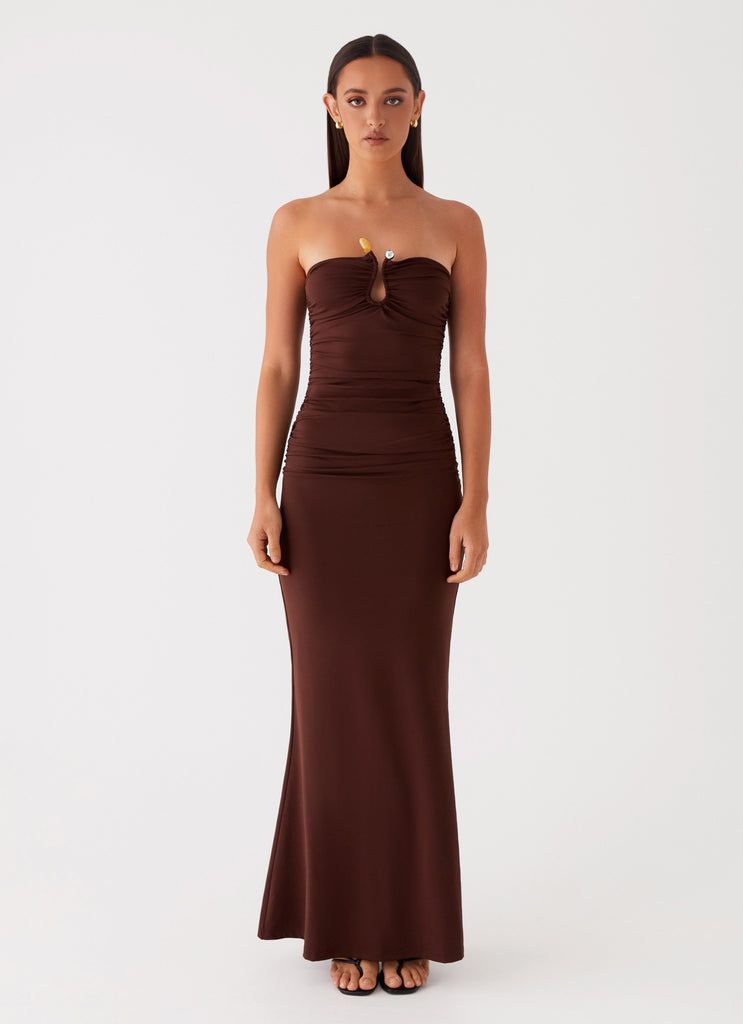 MWB Hardware Detail Maxi Dress MYWISHBAG