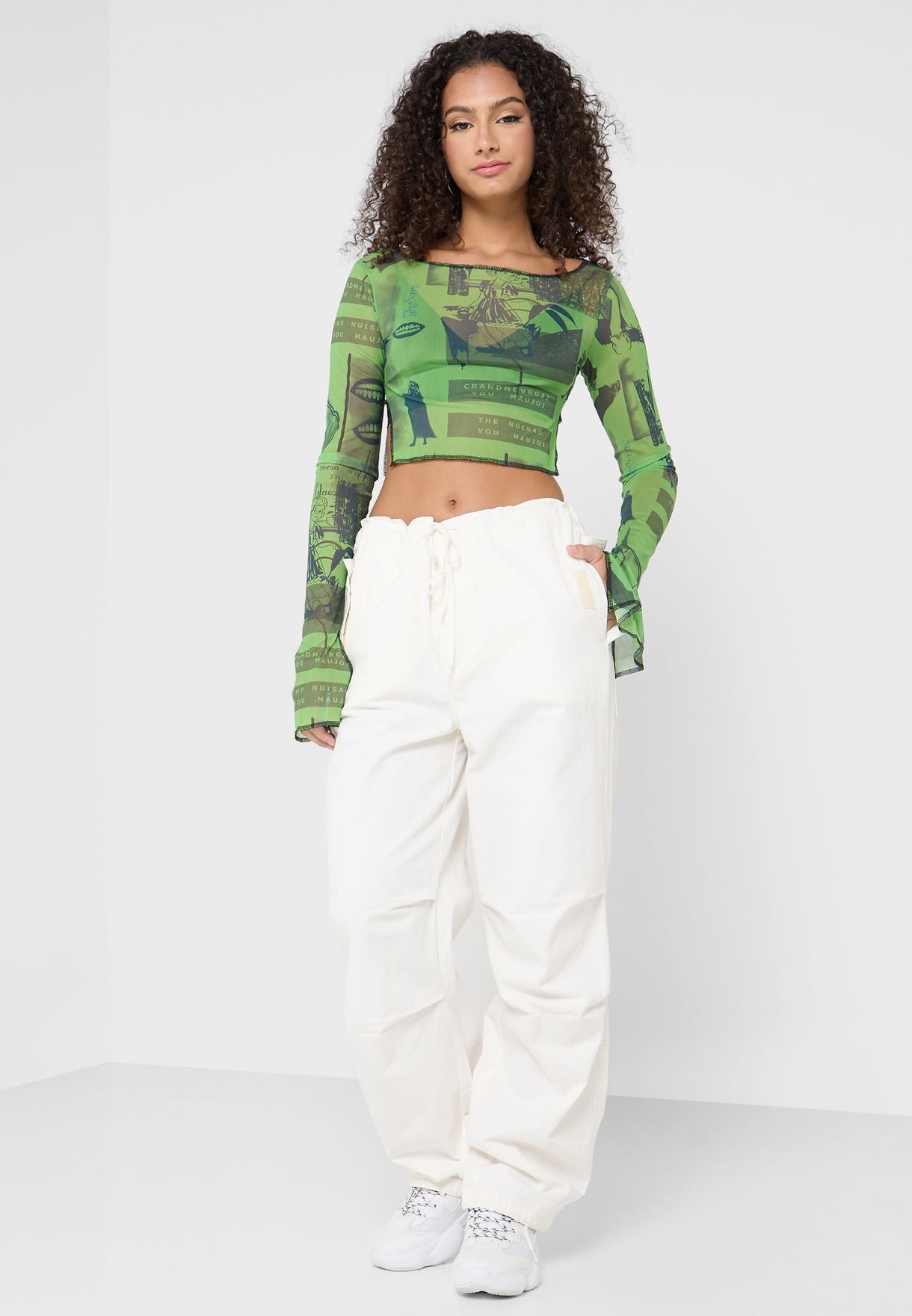 MWB Printed Pullover Top MYWISHBAG