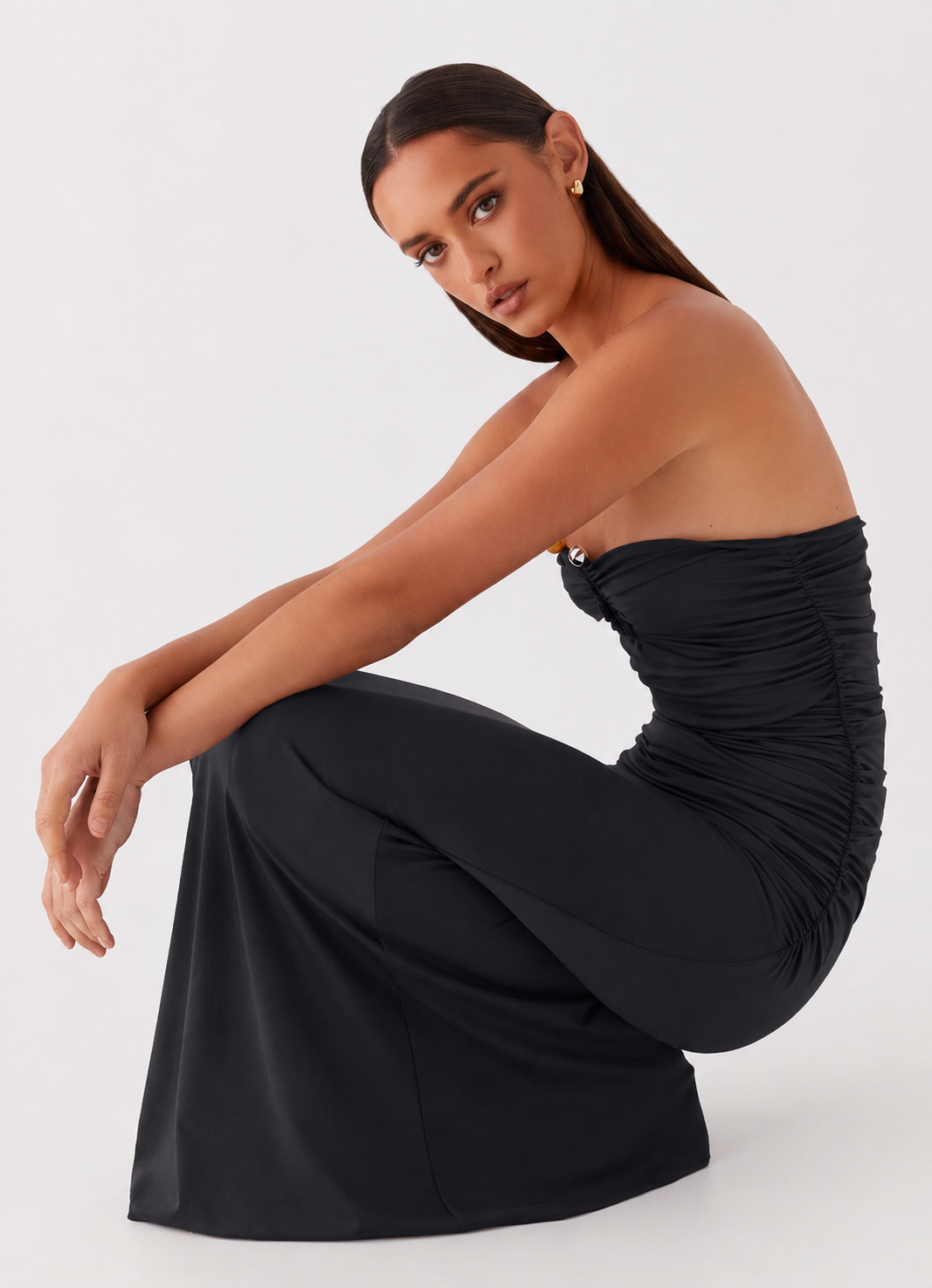 Exclusive - Rudy Maxi Dress - Black MYWISHBAG