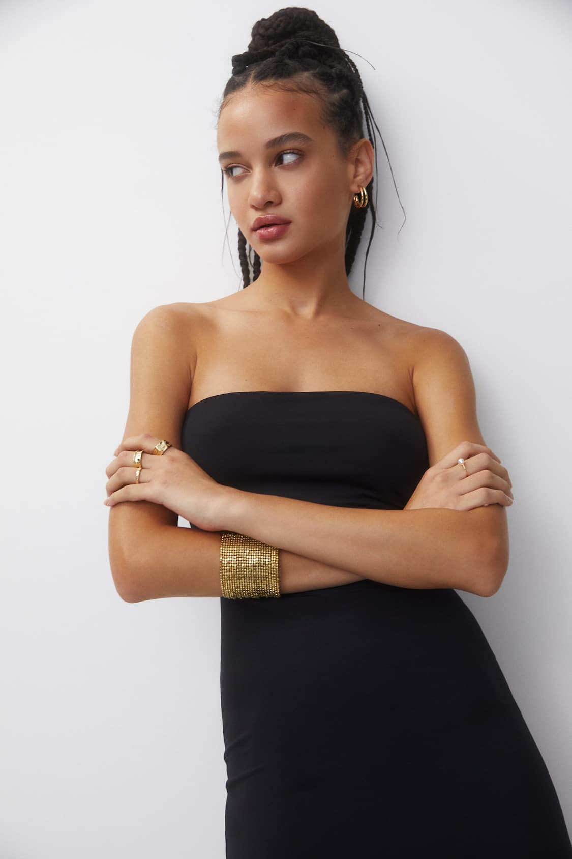 MWB Strapless Long Dress MYWISHBAG