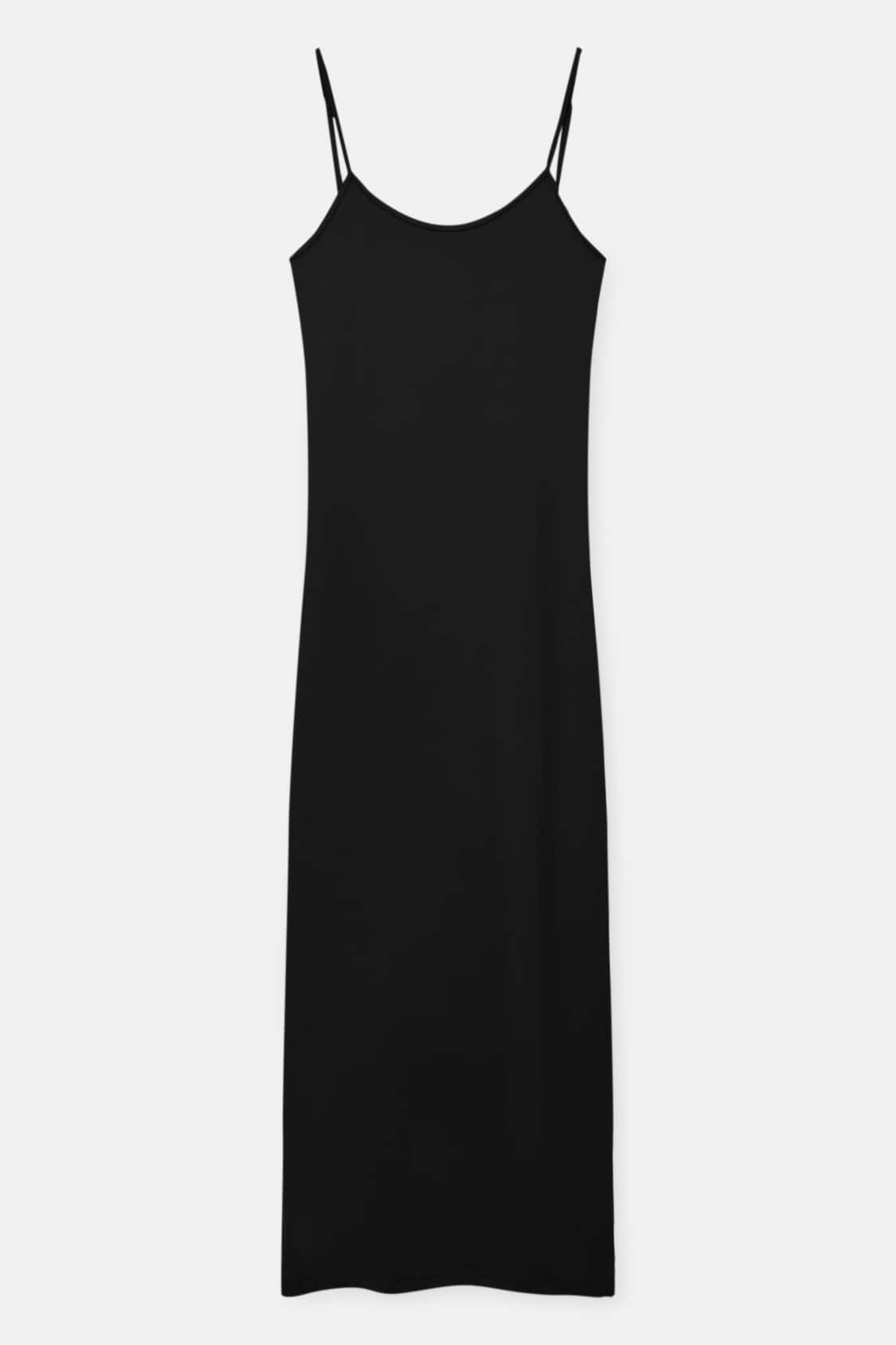 MWB Long Fitted Strappy Dress MYWISHBAG