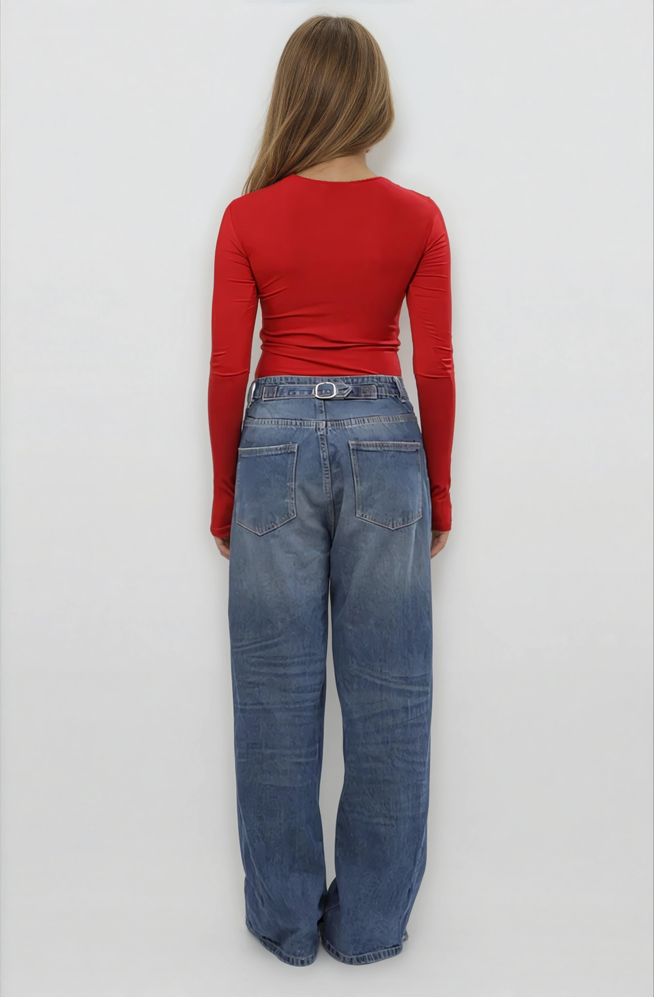 MWB Square Neck Full Sleeves Top