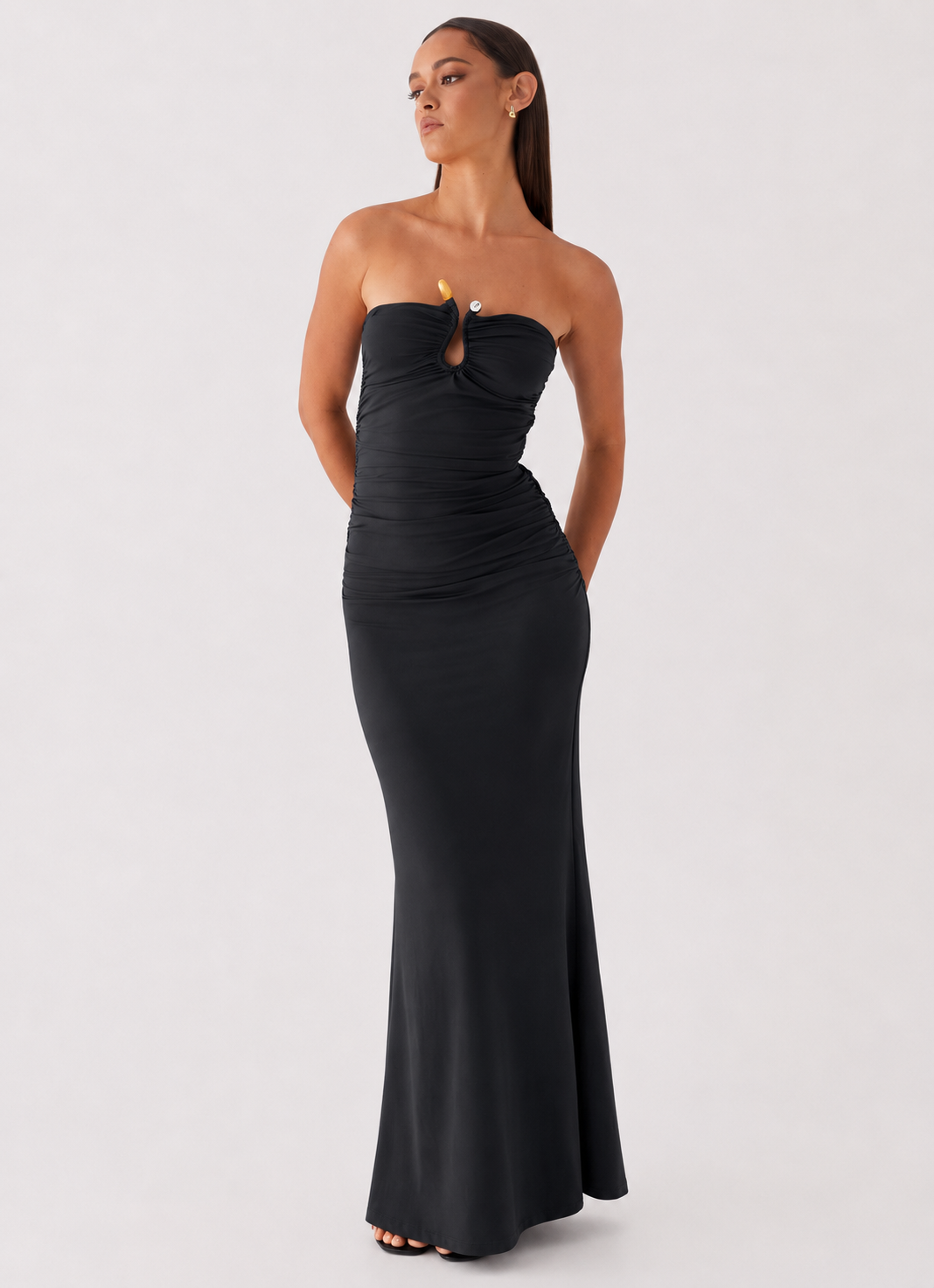Exclusive - Rudy Maxi Dress - Black MYWISHBAG
