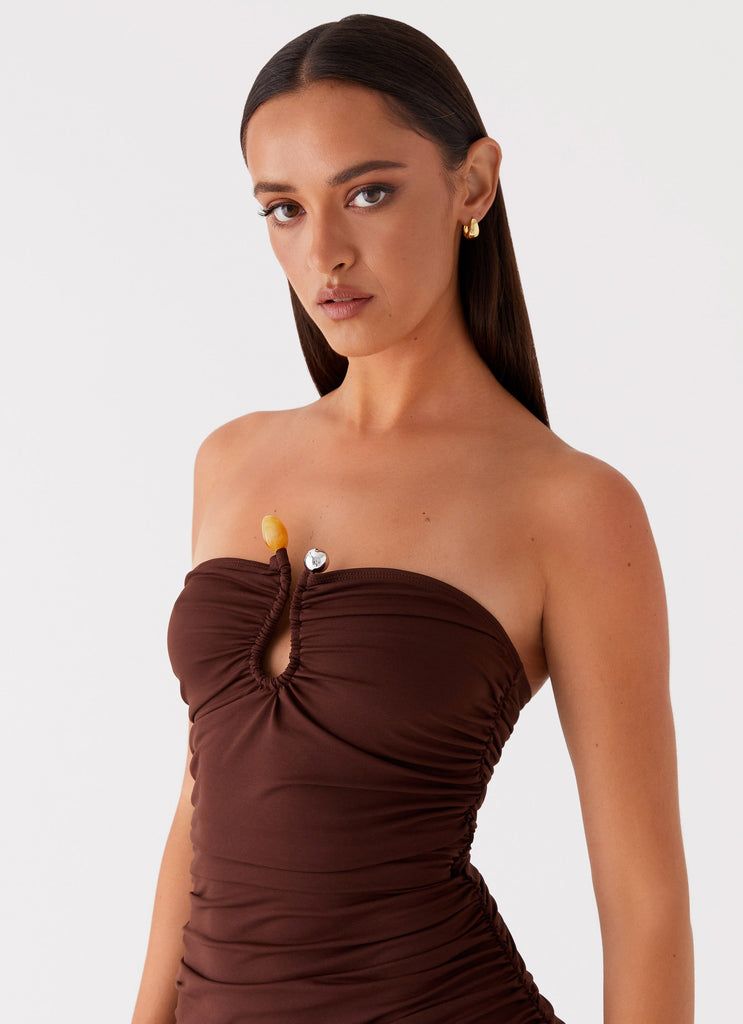 MWB Hardware Detail Maxi Dress MYWISHBAG