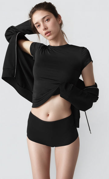 MWB Round Neck Fitted Top