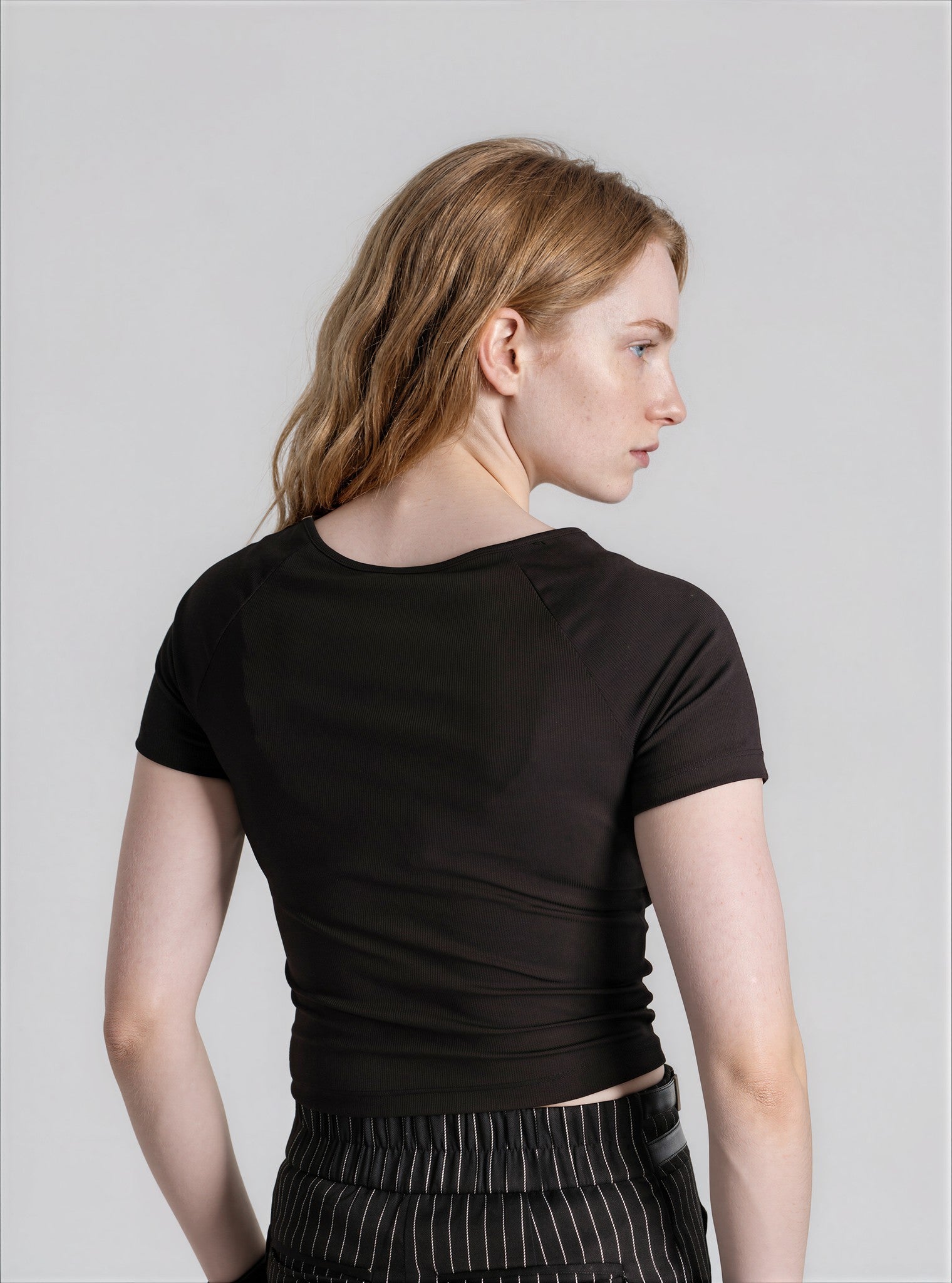 Sweetheart V Neck Short Sleeve Top