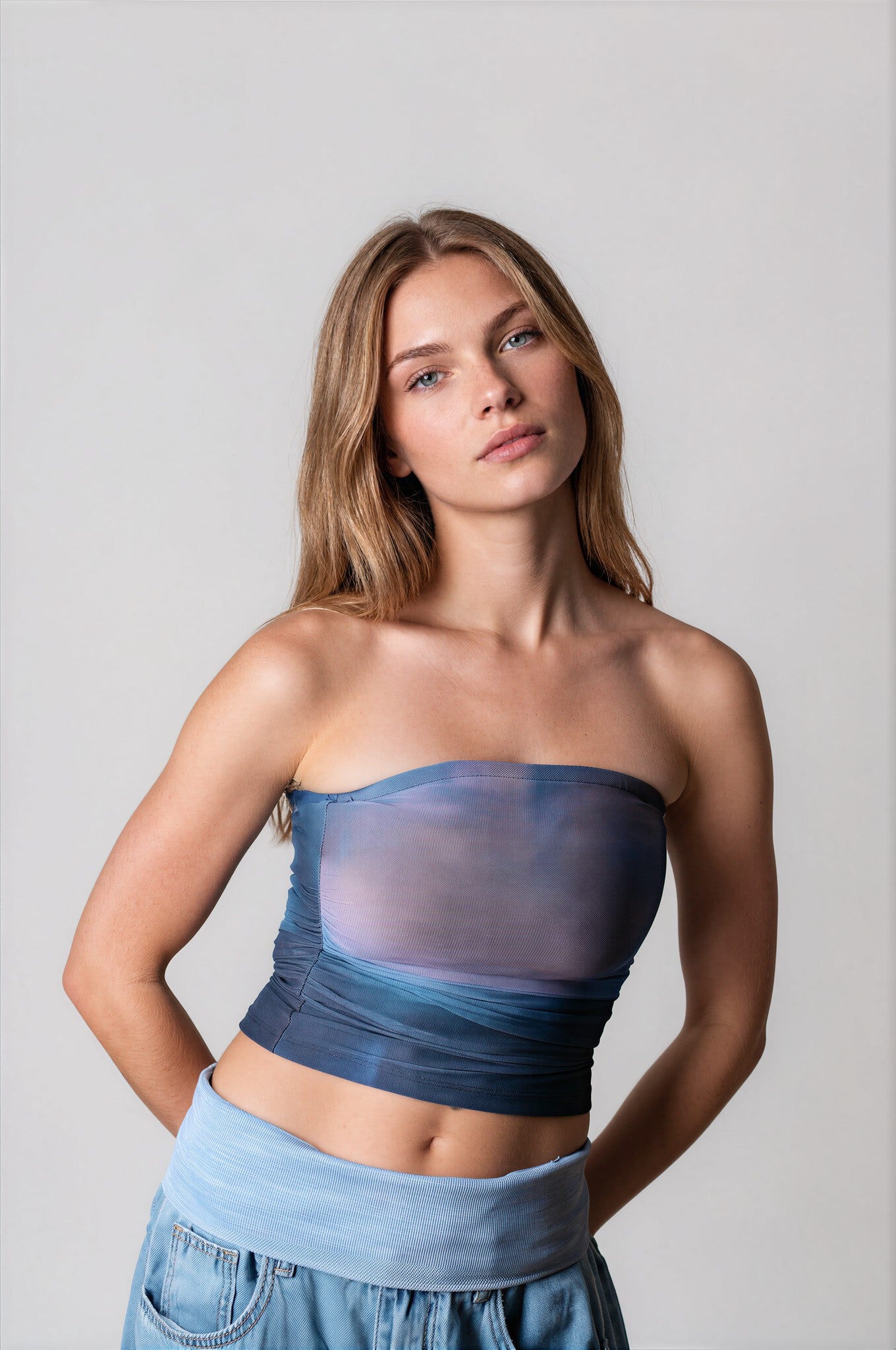 Hot Like Me Blue Top