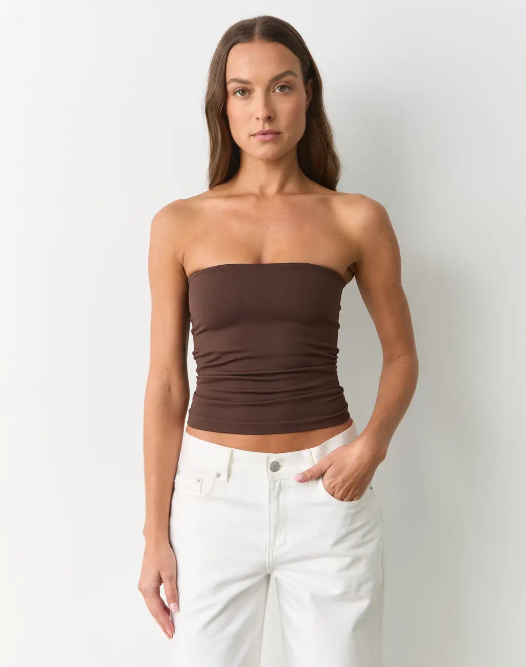 MWB Seamless Strapless Top