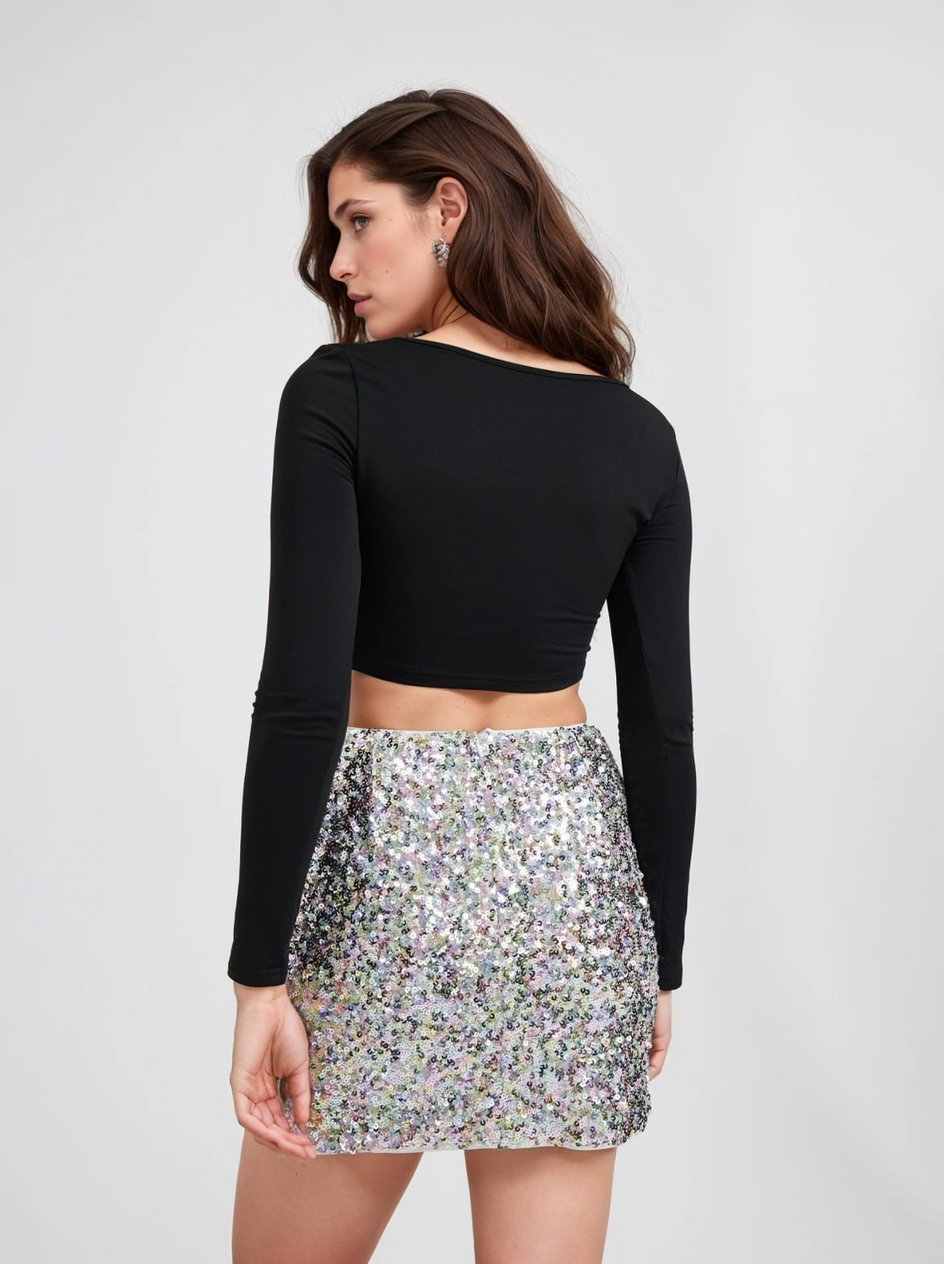 MWB Elegant Square Neck Top MYWISHBAG