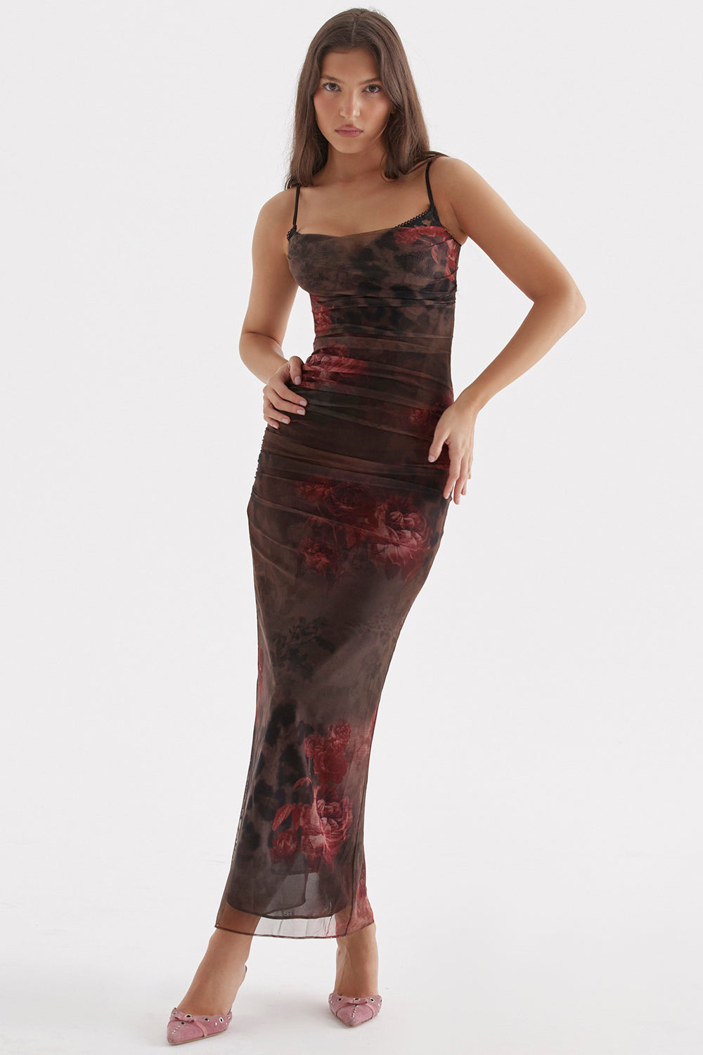 MWB Printed Maxi Dress MYWISHBAG
