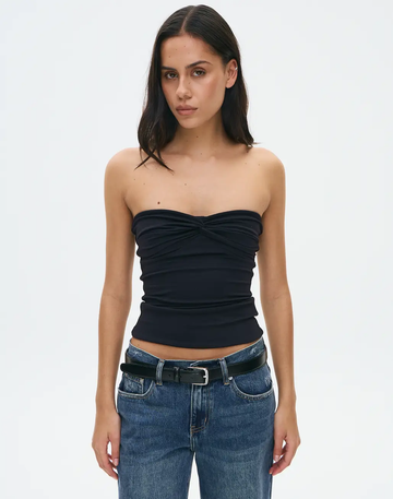 MWB Twist Strapless Top
