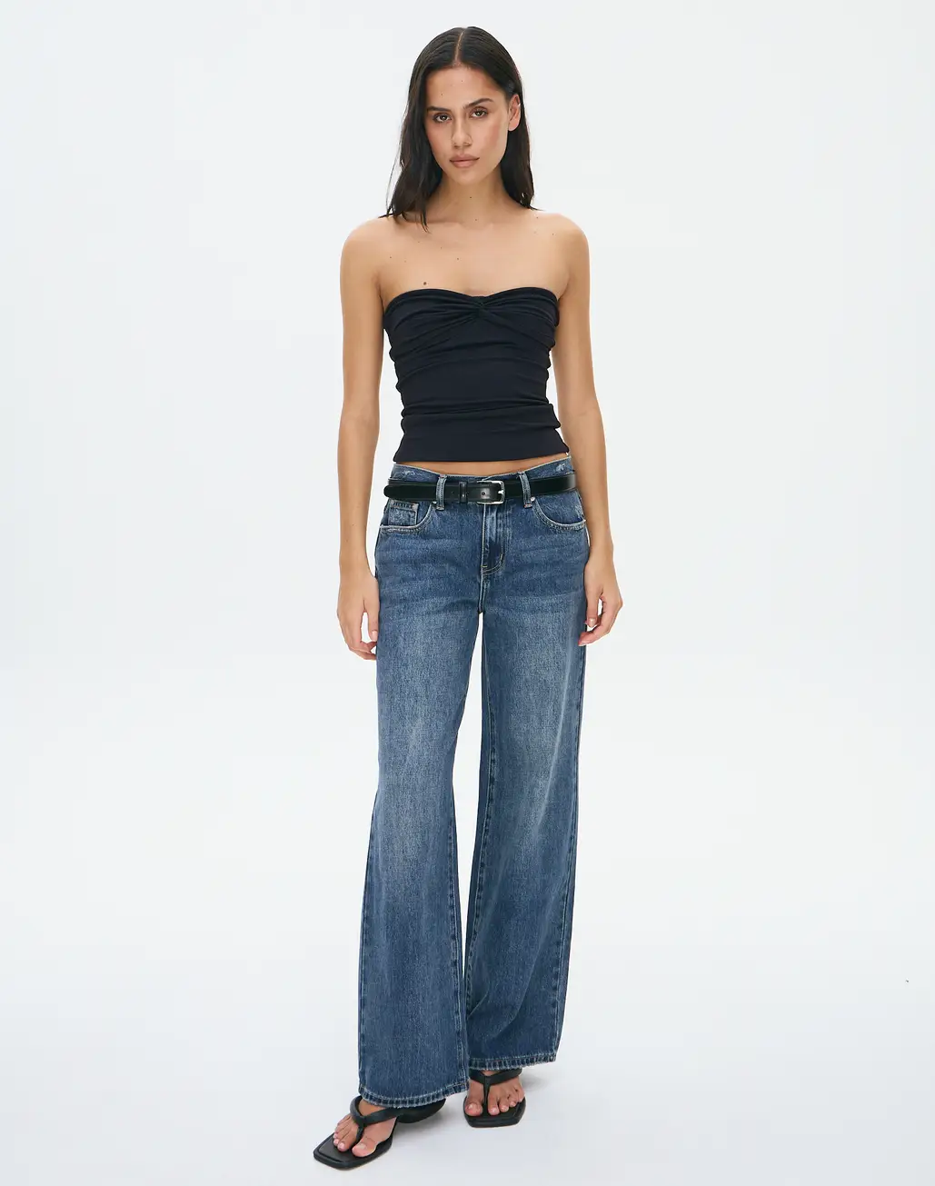 MWB Twist Strapless Top