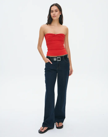 MWB Twist Strapless Top