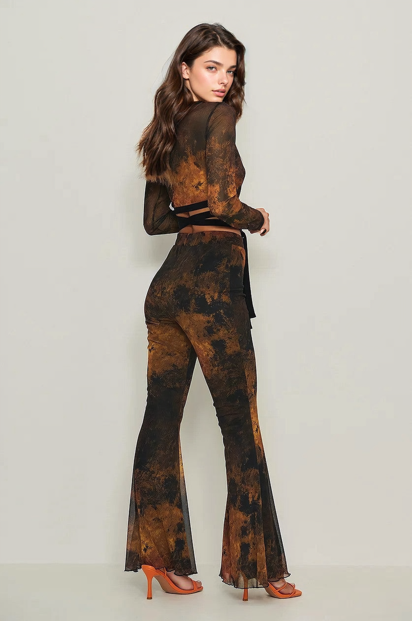 MWB Sheer Elegance Mesh Top MYWISHBAG
