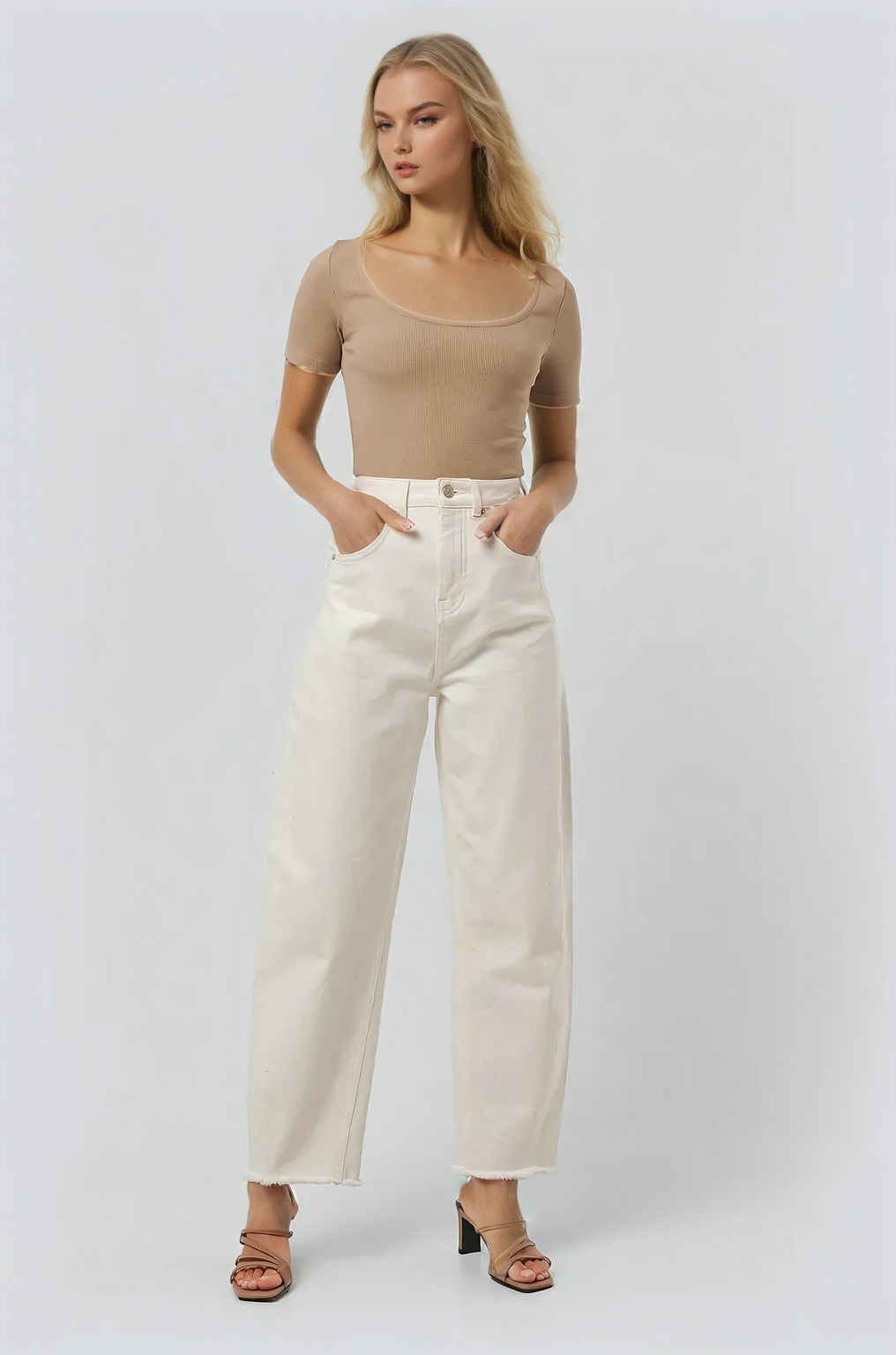 MWB Ribbed Short Sleeve Top MYWISHBAG